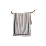 Pearl Shell White[1 Pack Anti-Shrink Ore Version]Towel 40*80cm