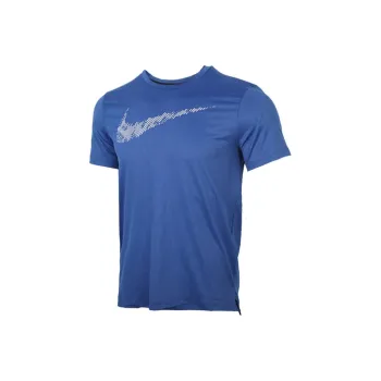 Nike T Shirts Men Royal Blue