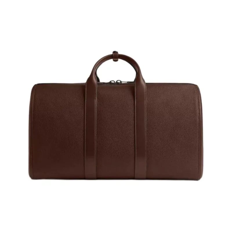 COACH Gotham Leather Travel Bag Men's Brown-2
