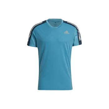 Adidas Set in Sleeve T Shirt Men's Blue