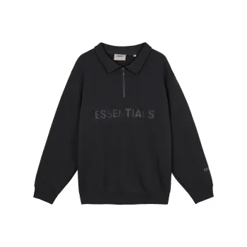 Fear Of God Essentials Half Zip Pullover Sweater