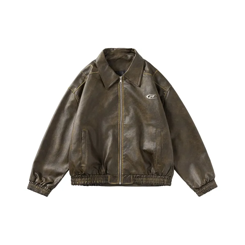 ZONEiD Leather Jackets Unisex-7