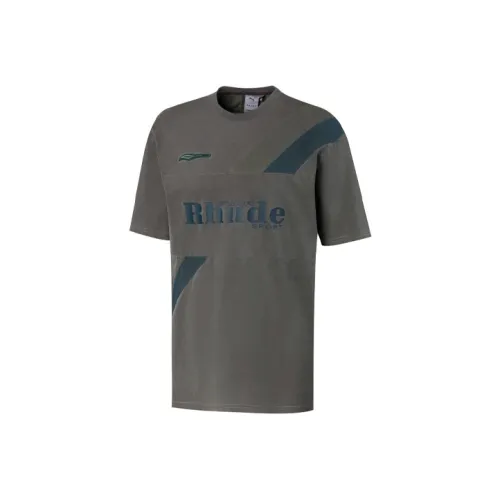 Rhude X PUMA INFUSE T Shirts Men Black