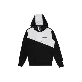 Champion Hooded Loose Fit Regular Sweatshirt Unisex Black
