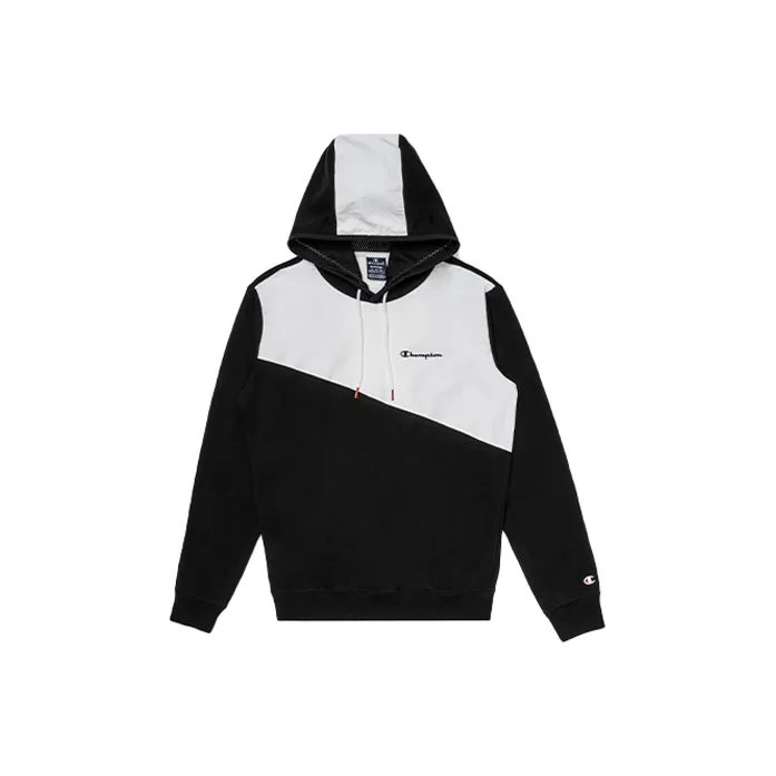 Champion Hooded Loose Fit Regular Sweatshirt Unisex Black-0