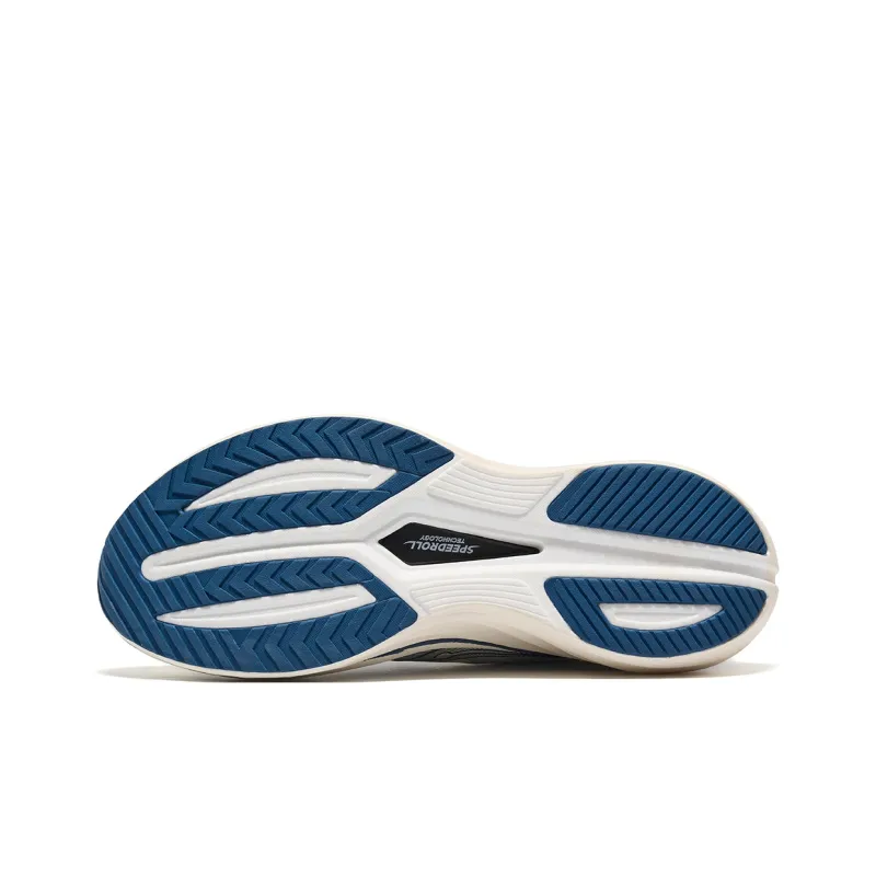 Saucony Slay 2 Anti Slip Wear Resistant Low Top Running Shoes Unisex Beige Blue-4