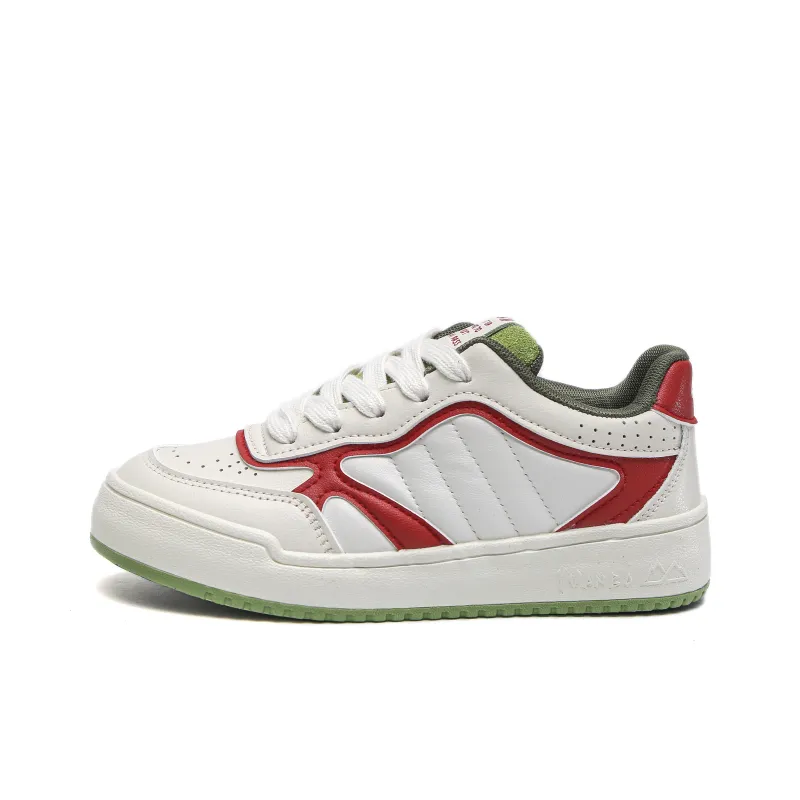 Alan Vincent Anti Slip Wear Resistant Low Top Skateboard Shoes Women's-4