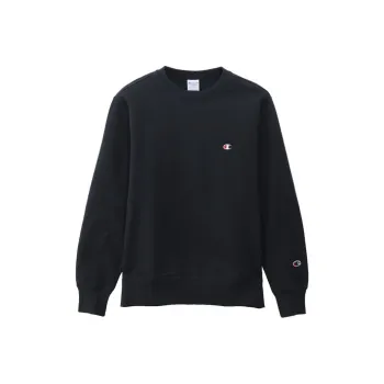 Champion Sweatshirt Japan Version Unisex Navy Blue