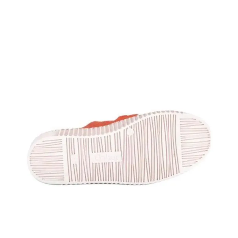 Gabor Fashion Low Top Casual Shoes Women's Orange-4