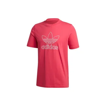 Adidas Originals Trefoil T Shirt Men's Red