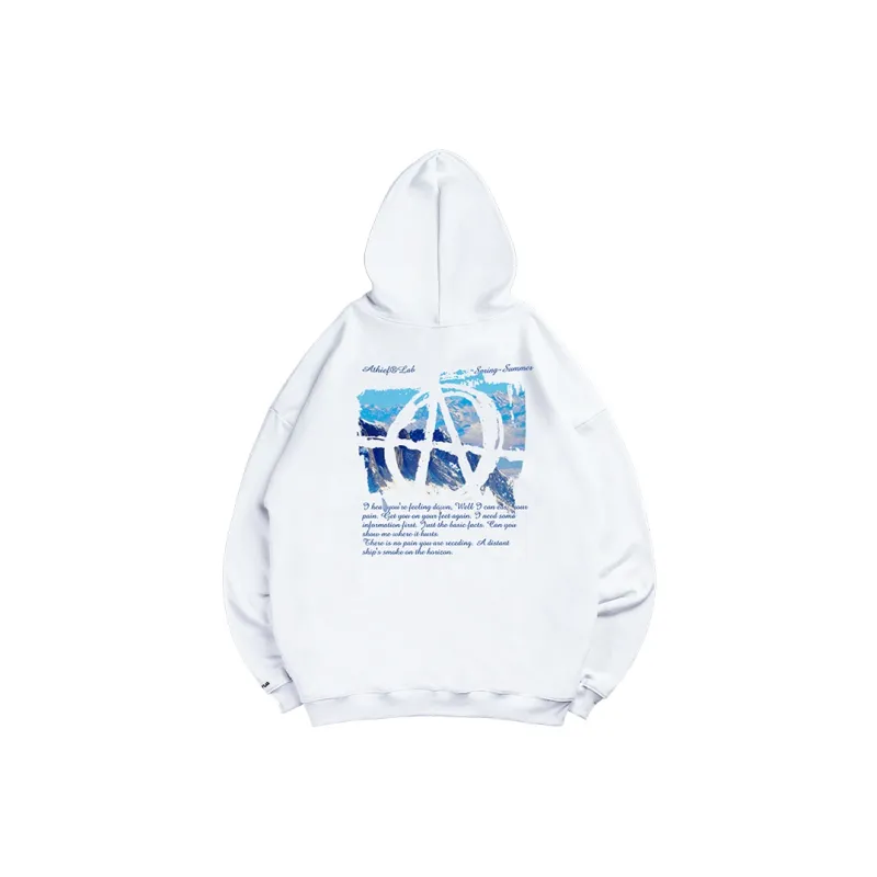 Athief Hooded Loose Fit Regular Sweatshirt Unisex-0