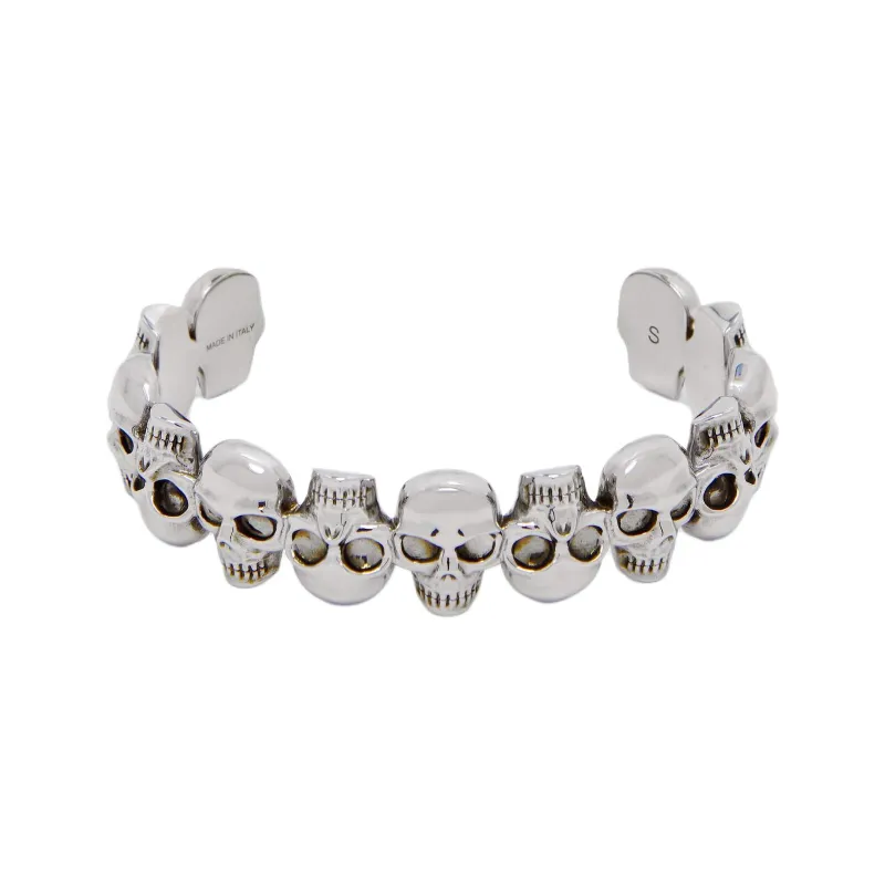 Alexander McQueen Multi Skull Bracelet-0