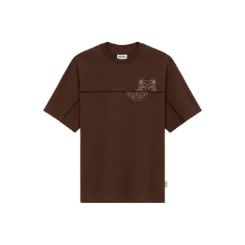 KENZO T Shirts Men Dark Brown