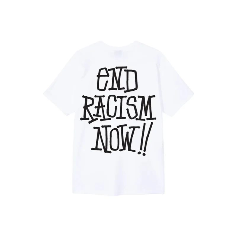 Stussy Stand Firm End Racism Now Tee-0