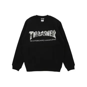 Thrasher Sweatshirt Japan Version Unisex Black