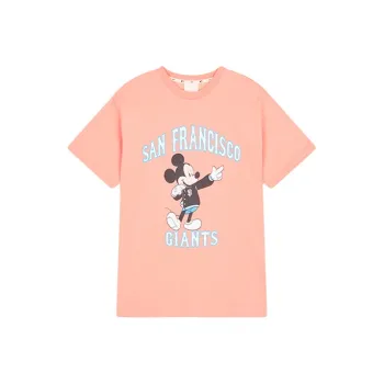 MLB x Disney New York Yankees T Shirt Unisex Pink