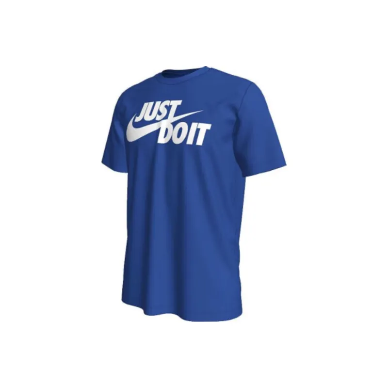 Nike T Shirts Men Royal Blue-0