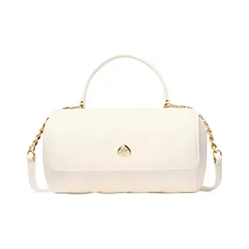 Kate Spade Cow Leather One Shoulder Handbags Medium Size Women's White