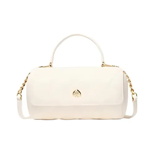 Kate Spade Cow Leather One Shoulder Handbags Medium Size Women's White