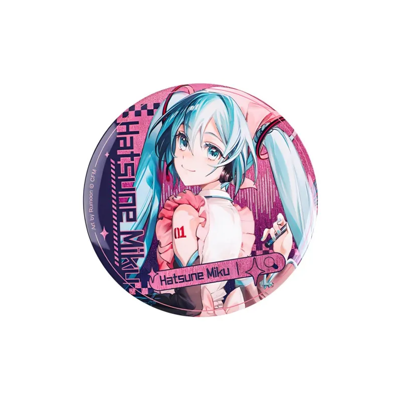 Kinbor Hatsune Miku Badge Sweet Dreams Collection, Tinplate 75mm Badges-0