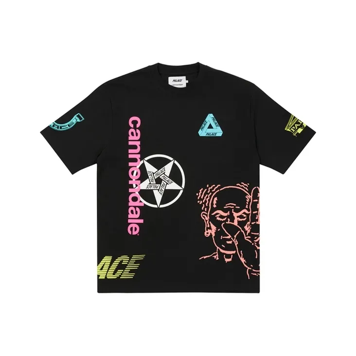 PALACE T Shirts Unisex Black-0