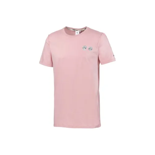 PUMA T-Shirts Unisex Wedding Pink