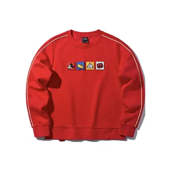 Disney X LINING Sweatshirts Men Cherry Total Crimson