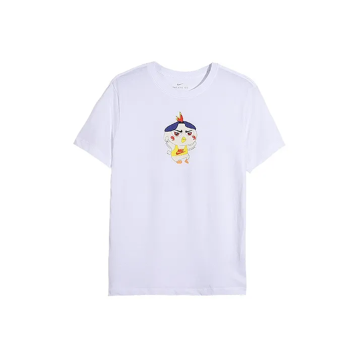 Nike T Shirts Men White-0