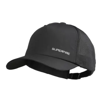 SuperFire Polyamide Baseball Caps Unisex Black