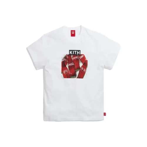 KITH X Coca Cola Language Bottle Vintage Tee