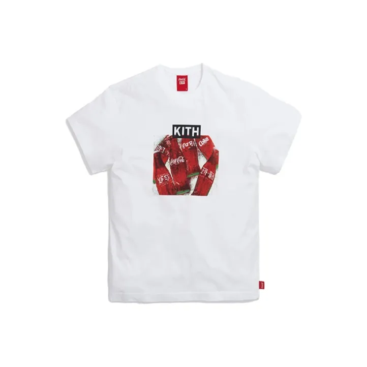 KITH X Coca Cola Language Bottle Vintage Tee-0