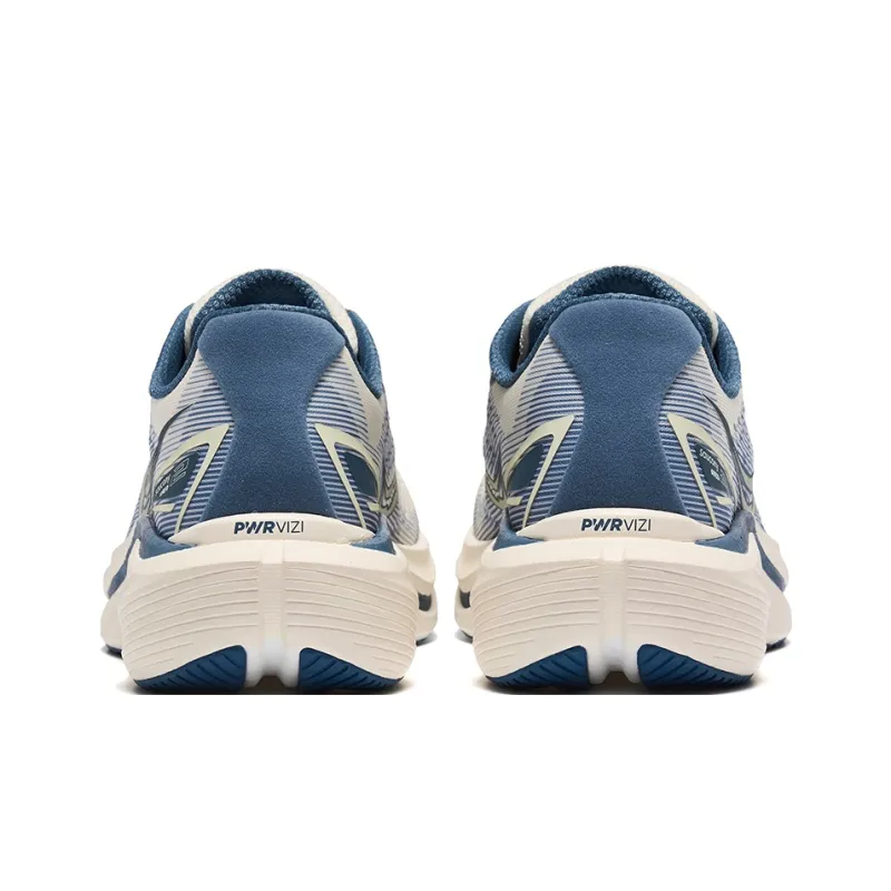 Saucony Slay 2 Anti Slip Wear Resistant Low Top Running Shoes Unisex Beige Blue-3
