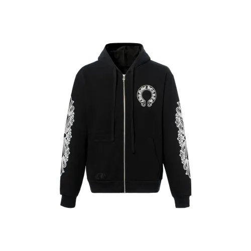 Chrome Hearts Horse Shoe Floral Hoodie