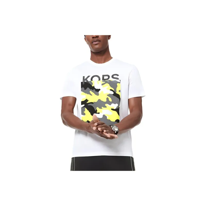 MICHAEL KORS T-Shirts Men White-0