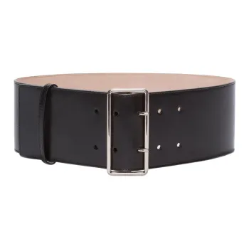Alexander McQueen Wide Bridle Military Belt