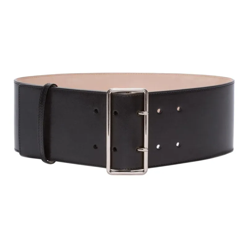 Alexander McQueen Wide Bridle Military Belt-0