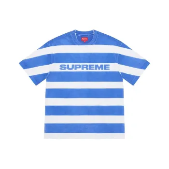 Supreme Printed Stripe S/S Top