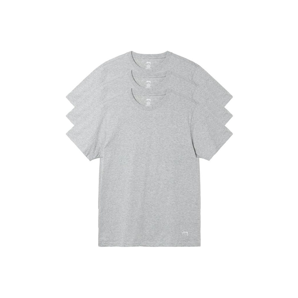 Stussy Undershirt Set 3 Pack 3 Pack (Black) S - POIZON