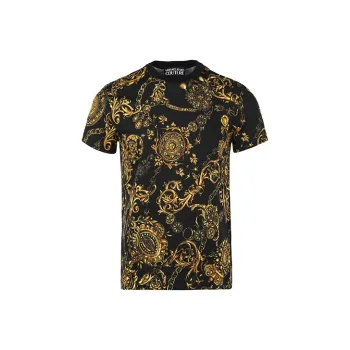 VERSACE JEANS COUTURE T Shirt Men's Black
