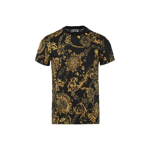 VERSACE JEANS COUTURE T Shirt Men's Black