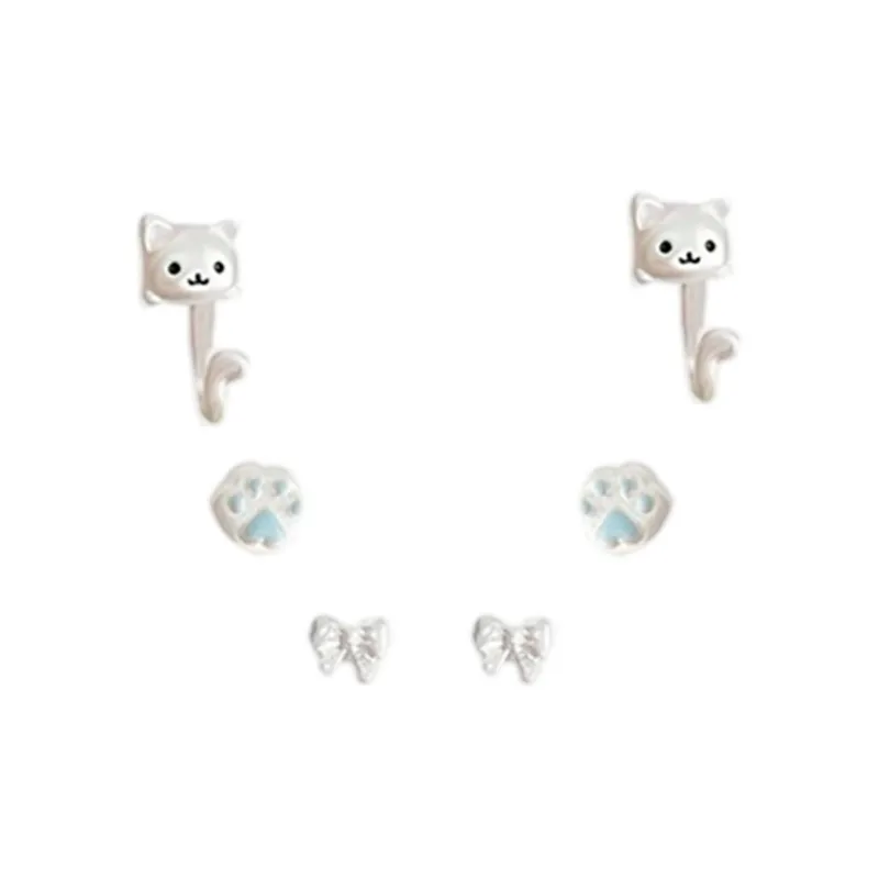 Shiban Alloy Stud Earrings Unisex-0