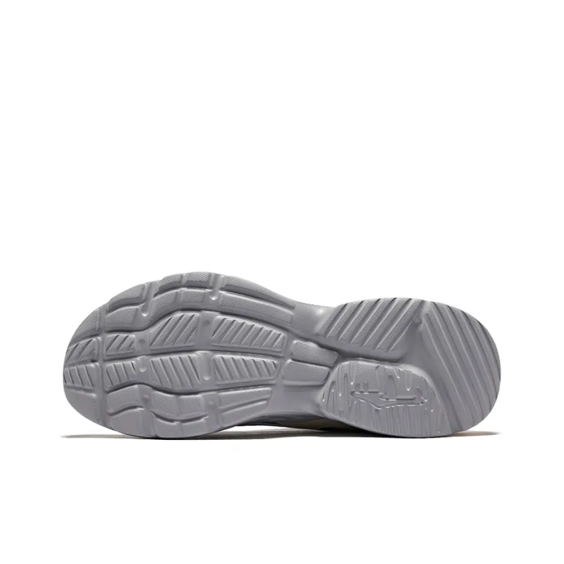 Erke Wear Resistant Breathable Height Increasing Low Top Casual Shoes Men's Snow Gray-4