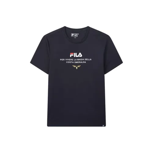 FILA T-Shirts Men Legend Blue