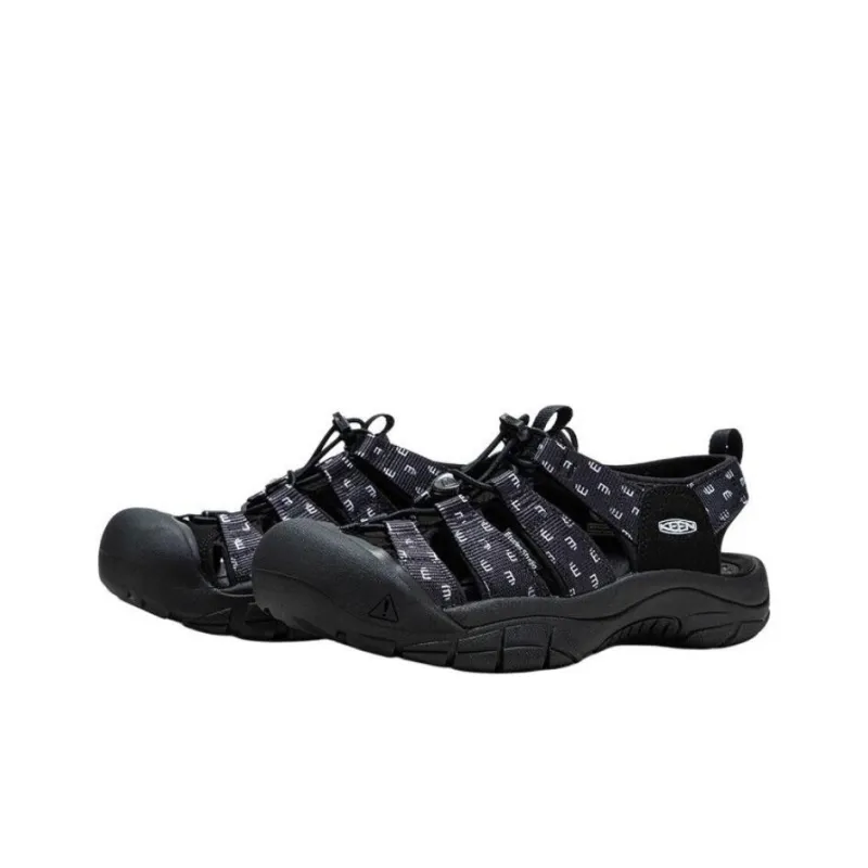 Études x KEEN Newport Retro Breathable And Wear resistant River Trekking Shoes Men's Black-1