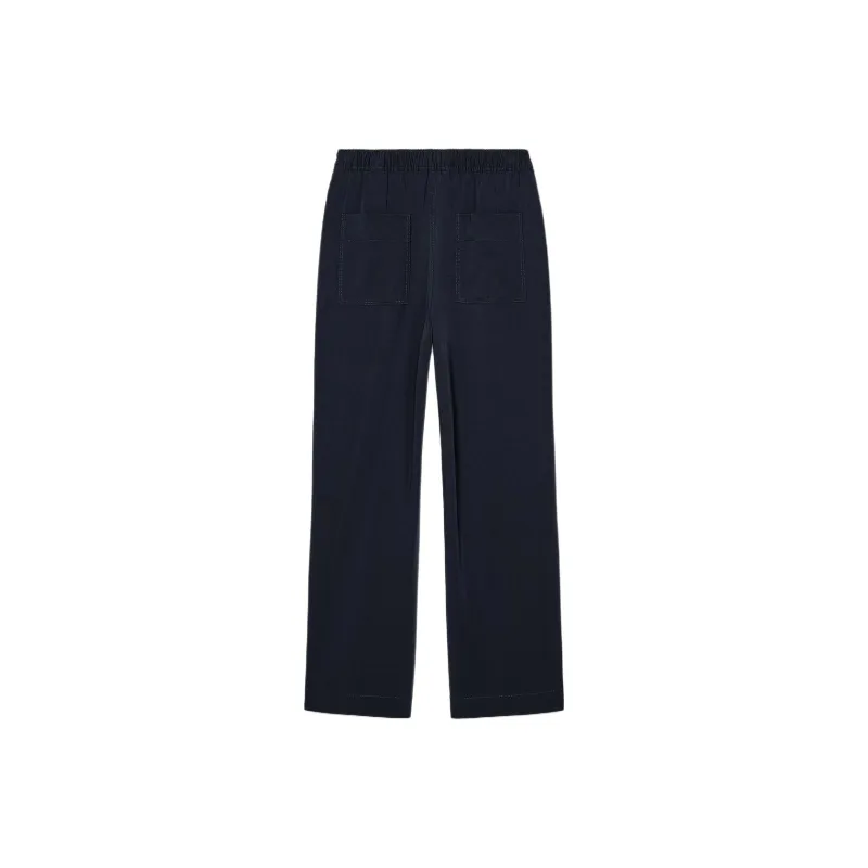 ZARA ZW Series Casual Pants Women's Sea Blue-1