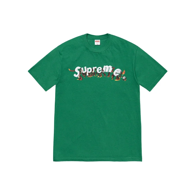 Supreme Apes Tee Blue-2