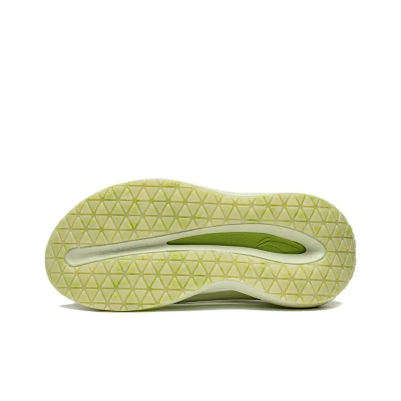 LiNing Yun You Slay Slip Resistant Abrasion Resistant Slide Slippers Unisex Light Fruit Green-4