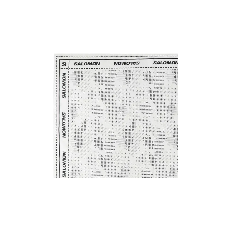 SALOMON Cotton Headwraps Unisex White-2