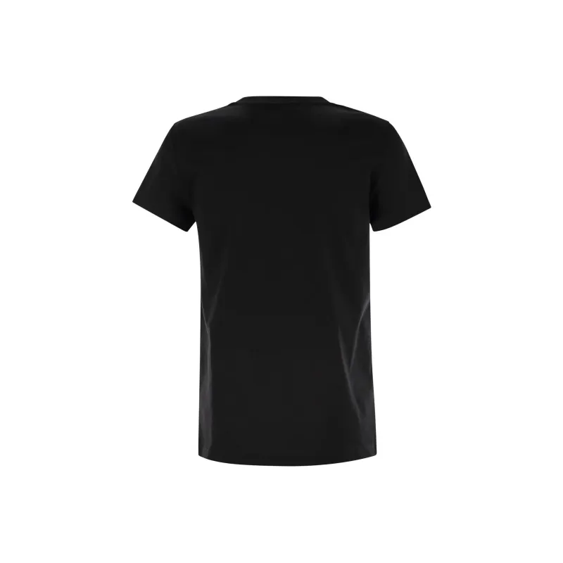 MaxMara Logo Embroidered Crewneck T Shirt-1