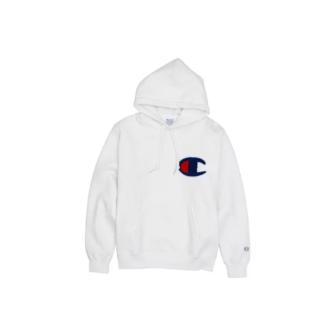 Champion Hooded Regular Sweatshirt Japan Version Men's White-0